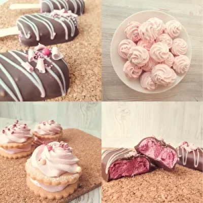 Воздушные десерты: зефир, мармелад, маршмеллоу (Вера Спиридонова)