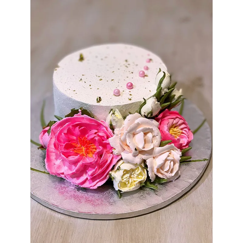 Онлайн курс по кремовой флористике «Лето с Еленой Поповой». Тариф «Все вместе» (Елена Попова)