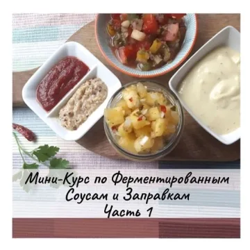 Ферментированные соусы и заправки (Анна Дроздова)