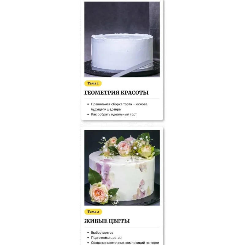 WOW-декор (Елена Крохмаль, Pastry School)