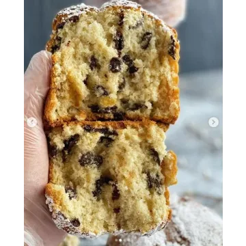 Сливочно-шоколадный бездрожжевой кулич (gift_cookies)