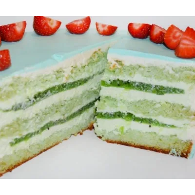 Бисквитный торт Мохито (Ирина Соколова)