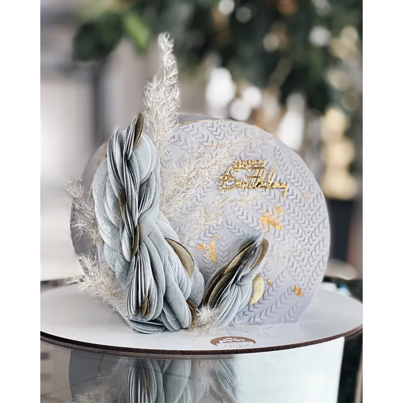 Современный декор из вафельной бумаги (Кристина Лова)