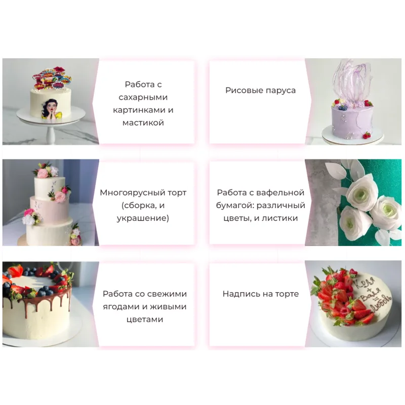 [Love Cake] Я - кондитер. От новичка до профи 2022. Тариф С поддержкой (Ольга Шмукста)