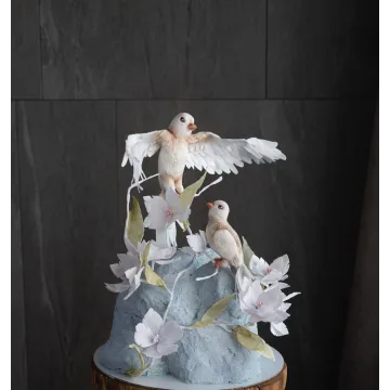 Торт "Птички" (Анна Сухова, anechkacake)