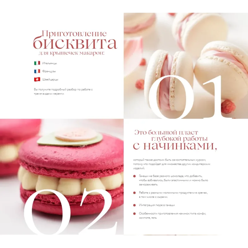 Курс "Идеальный макарон". Стандартный пакет (Ольга Пениоза)