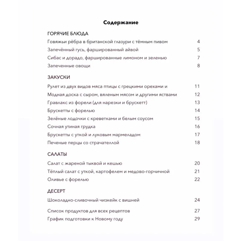 Новогодняя подборка рецептов 2022 (Ольга Богатова)