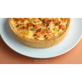 Киш с красной рыбой, цуккини и луком пореем (Екатерина Курбатова, Coup de Coeur Online)