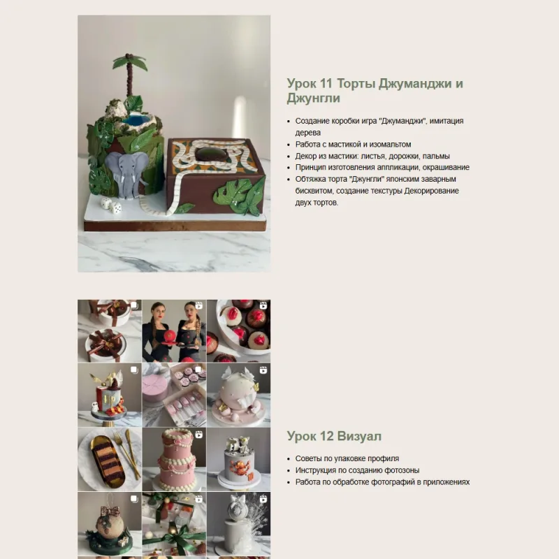 [kasadelika] Декор детских тортов 4.0. Тариф Оптимальный (Анастасия Кудимова, Олеся Кудимова)