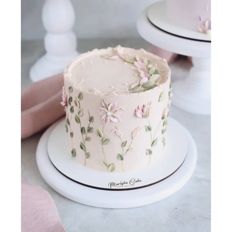 Мастер-класс по росписи тортов (murlyka_cake)