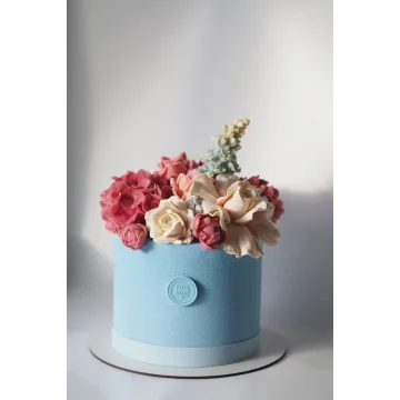 Flower Cake. Бисквитные торты с цветами (Таня Силаева)