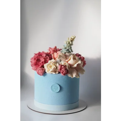 Flower Cake. Бисквитные торты с цветами (Таня Силаева)