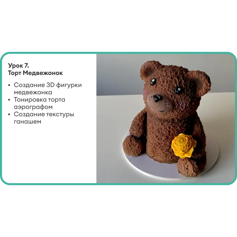 Детские торты. Тариф 9 уроков (Полина Филимонова)