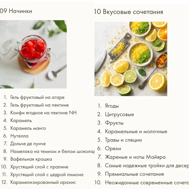 Сборник Бисквиты, кремы, начинки (Инна Питерова)