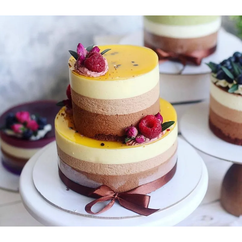 Бенто-торты "Три шоколада". Программа Расширенная (nezabudka_cake)