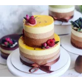 Бенто-торты "Три шоколада". Программа Расширенная (nezabudka_cake)