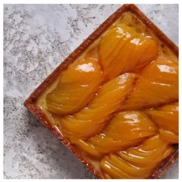 [kismet.cake] Тарт Персик-Крем-брюле (Елена Горнова)