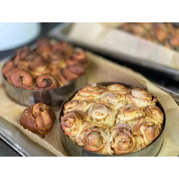 Вебинар в записи "Печём Синабоны" (Надежда Зубова)