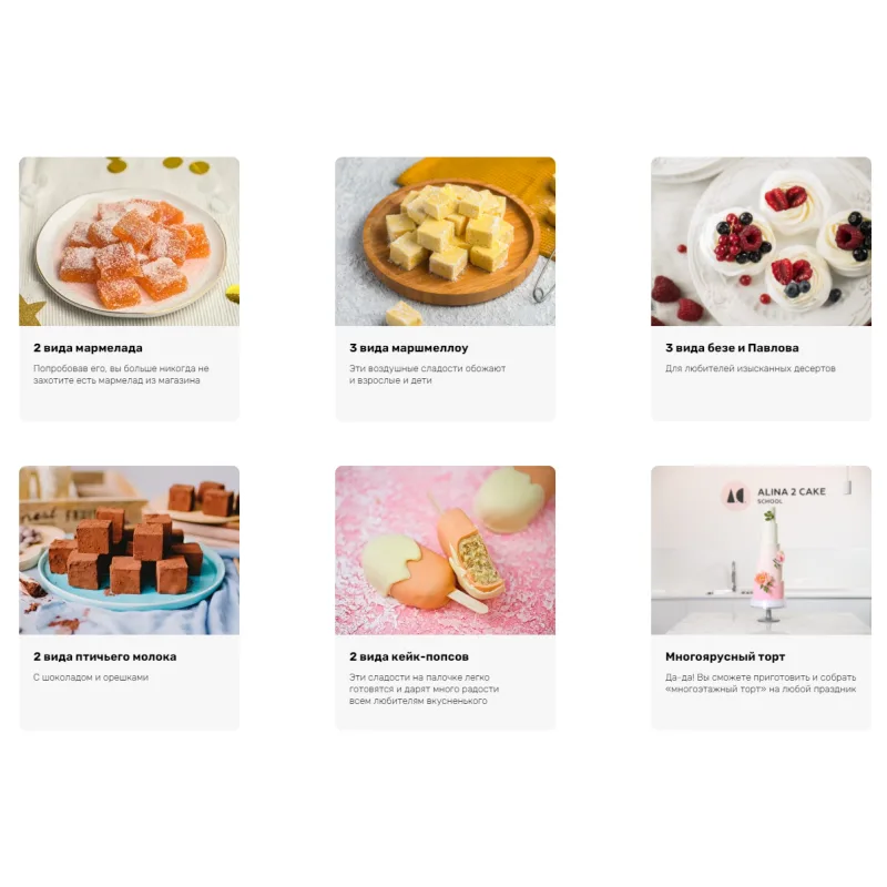 Начинающий кондитер за 2 месяца (Алина Ахмадиева, Alina2cake)