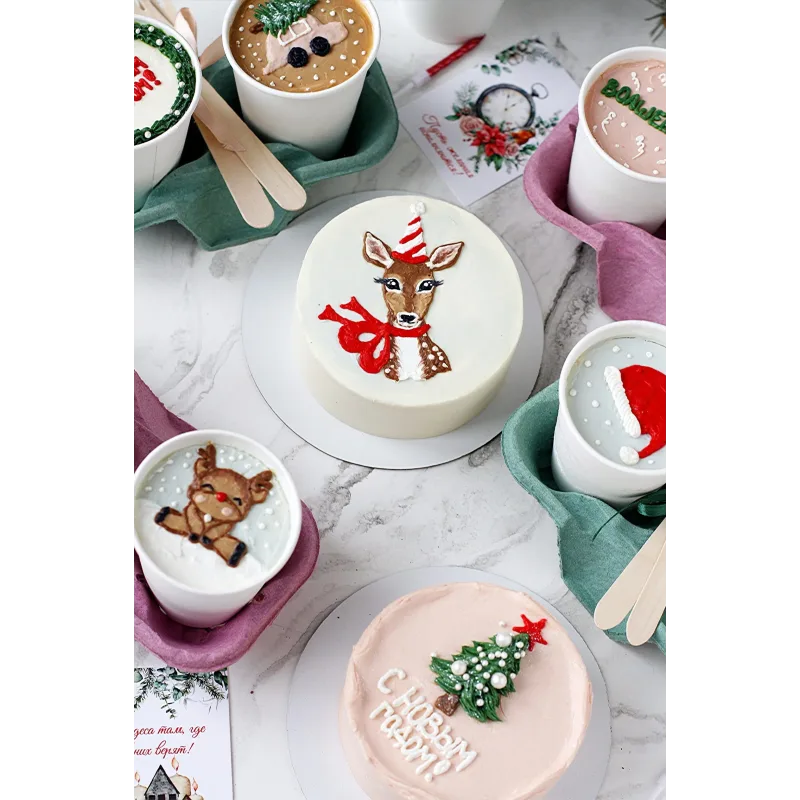 Трендовые Cake to go + бенто торт 2.0 new year (Ильзира Карагузина) @ilzi_