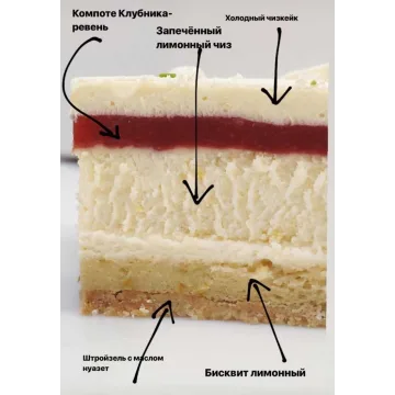 Чизкейк "Клубника Ревень". Рецепт (Светлана Кошкина)