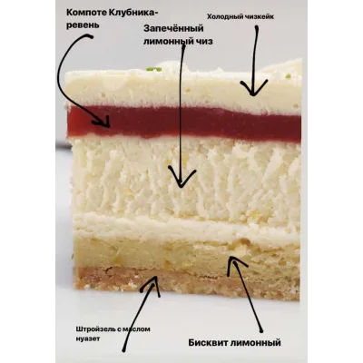 Чизкейк "Клубника Ревень". Рецепт (Светлана Кошкина)
