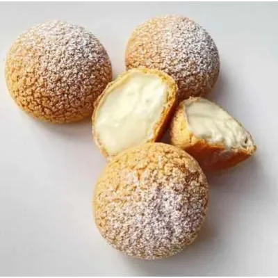 Шу с кракелином и идеальный заварной крем (Вера Никандрова)