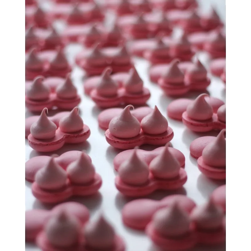 Макарон "Strawberry - Milkshake" (sweetsbyalice)