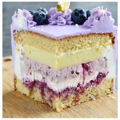 Техническая карта торта «Ежевика - лайм» (selfsweets_spb)