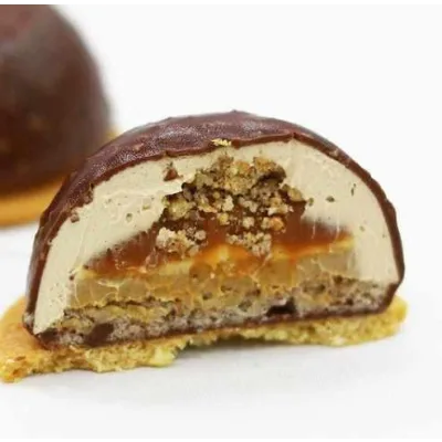 Рецепт пирожных Фундук-Ирис-Кофе (Вера Никандрова)