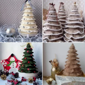 Новогодняя вязаная елочка (antosha_irina)