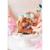 Кулич с шоколадным ганашем внутри (Екатерина Завирюха)