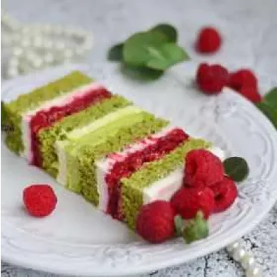 [nadezda_axenova] Торт Фисташка-Малина (Надежда Аксенова)