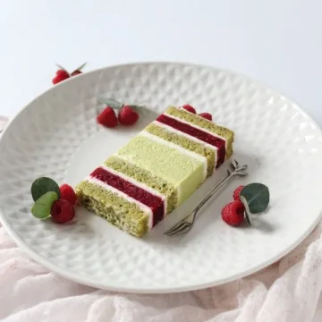 Рецепт / техника "Фисташка-малина" (Дарья Костияйнен)