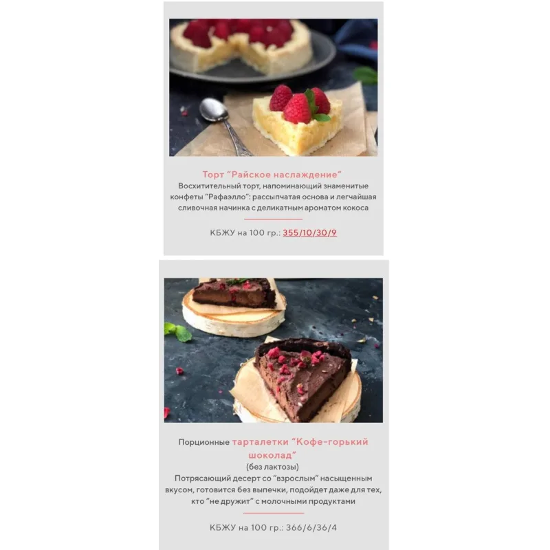 Курс по КЕТО десертам (Таша Коробейникова, Tasha`s cake School)