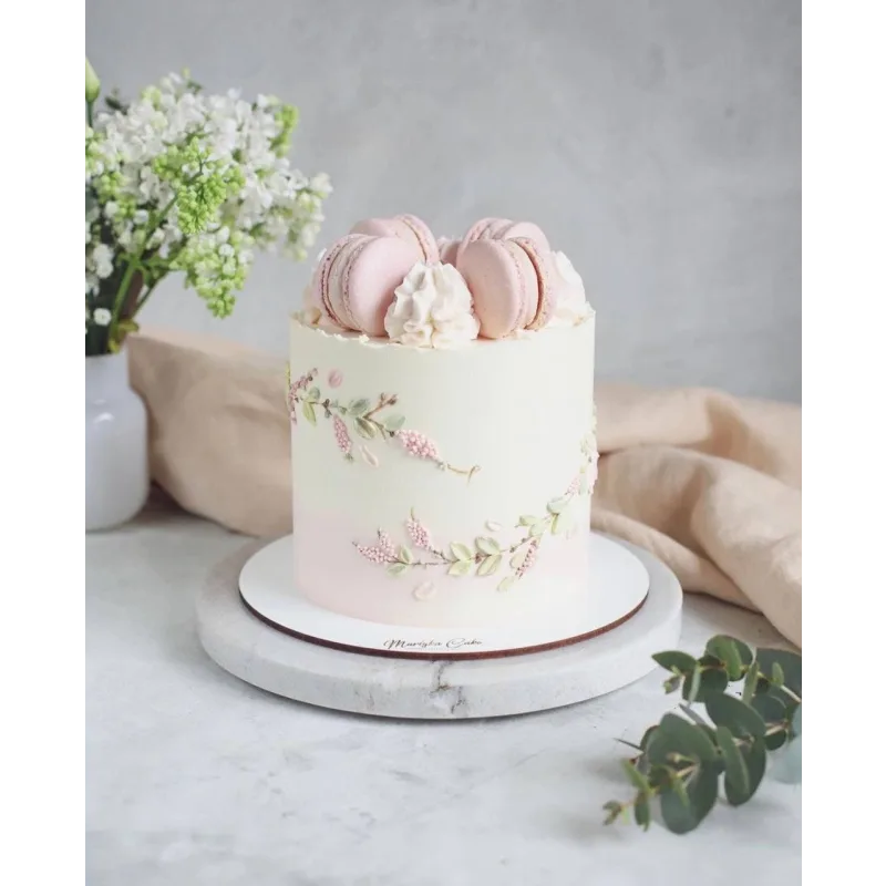 Мастер-класс по росписи тортов (murlyka_cake)