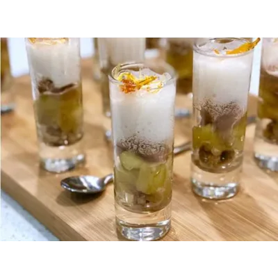 Веррин. Десерт в бокале и многогранным вкусом и текстурами (Нина Тарасова)