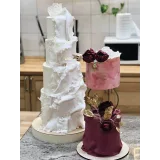 Курс по многоярусным и свадебным тортам. Тариф «Идеальный» (Ольга Куликова)