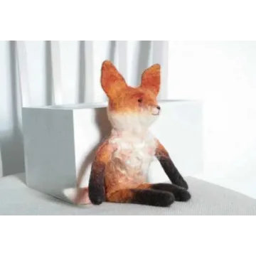 [Валяние] Видео МК игрушка "Лисёнок" ( Pura Natura )