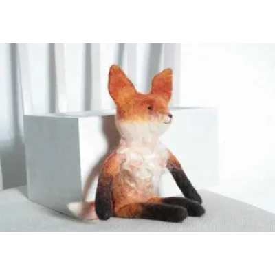 [Валяние] Видео МК игрушка "Лисёнок" ( Pura Natura )