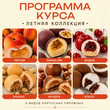 Корпусные пирожные. Летняя коллекция (Кристина Лова)