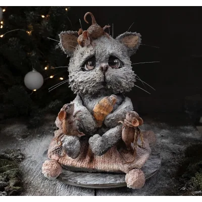 Торт "Котик" (Анна Сухова, anechkacake)