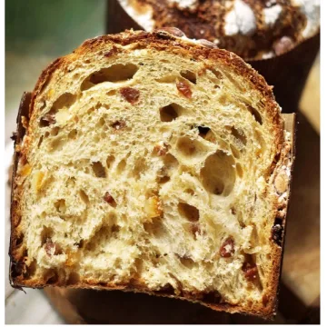 Домашний нежный Панеттоне на «дикой» закваске (Анна Феликова)