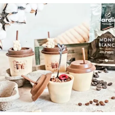 Десерт "Кофейные стаканчики тирамису" (Екатерина Завирюха)