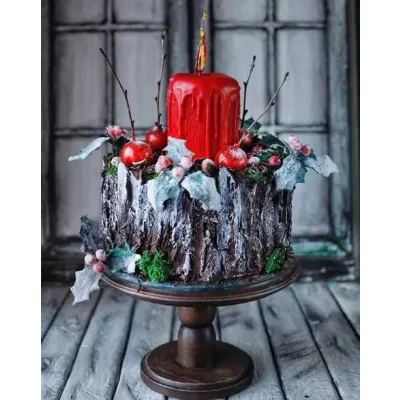 Декор Новогодних тортов (Наталья Бондаренко)