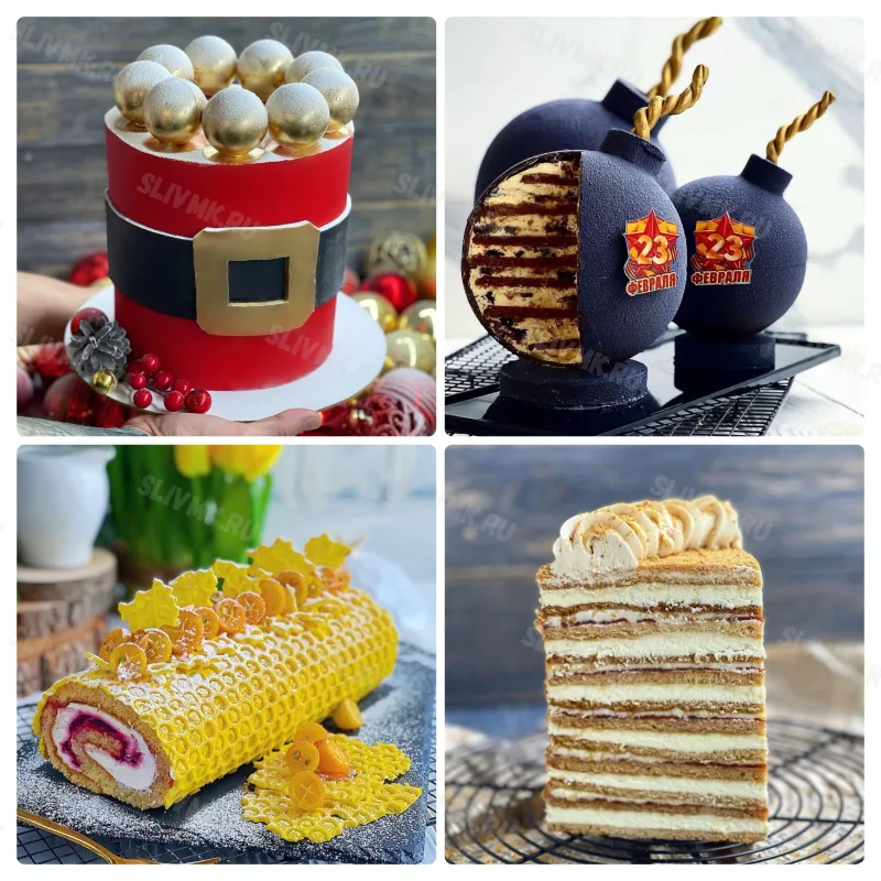 Сборник видеоуроков "30 медовиков" (gift_cookies)