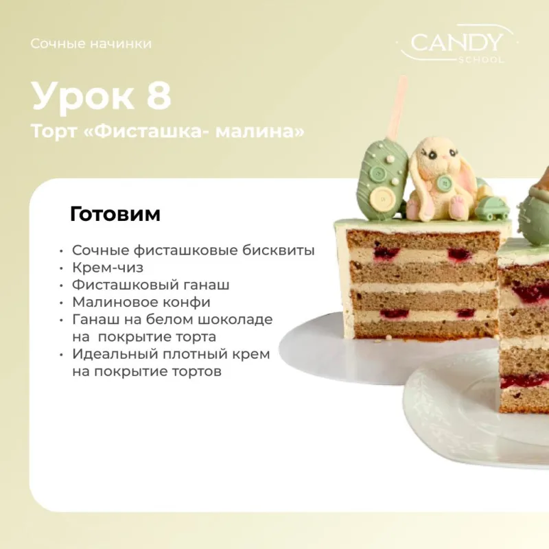 [candy school] Курс "Сочные начинки" (Наталья Юн)