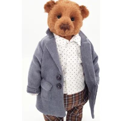 Выкройка мишки Тимофея Петровича и одежды для него (Ольга Архипова)