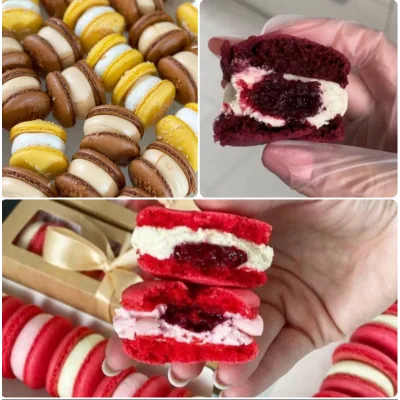 Французские и итальянские макарон+начинки (Евгения Солодушко)