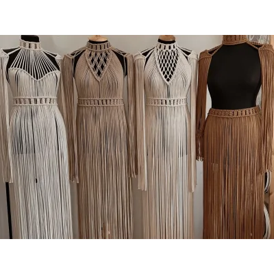 [kaktus_decor] Платье макраме №2 с плечиками